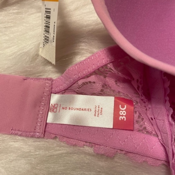 NWT‎ No Boundaries Women's Size 38C Bra - Picture 9 of 9